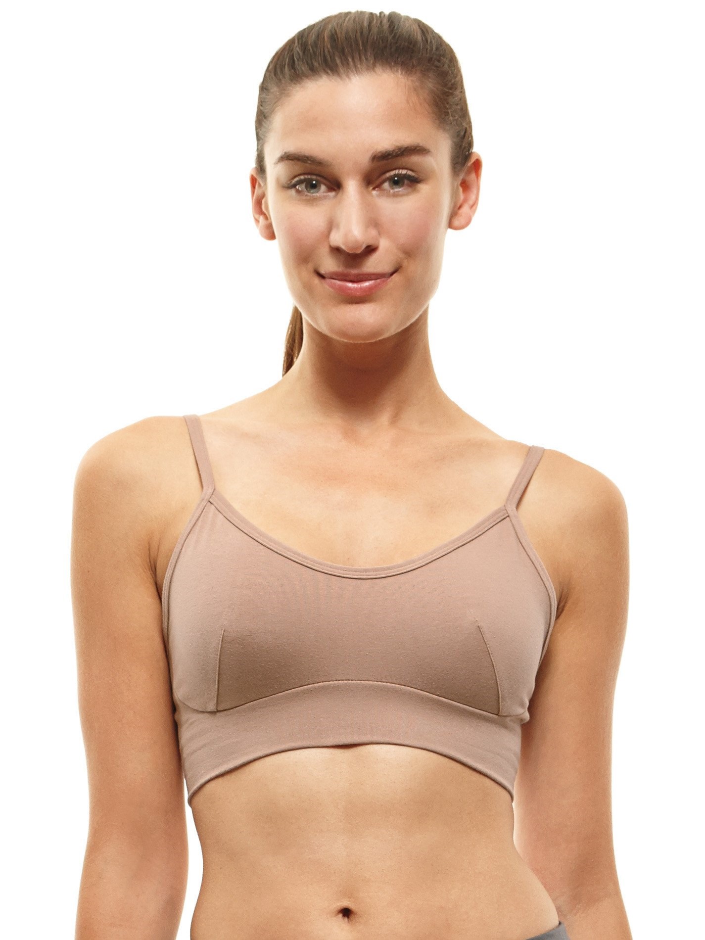 BLUE CANOE Yoga Bra Blue Canoe Organic Cotton Yoga Bra Top [A 132